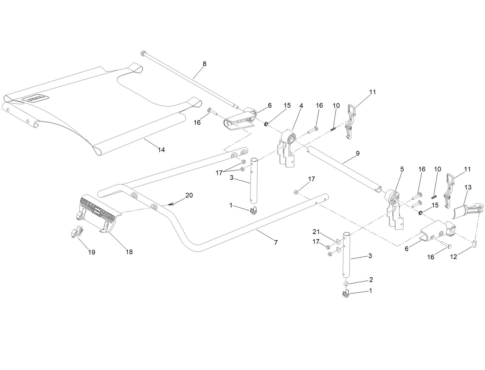 Handle Assembly No. 161-4848