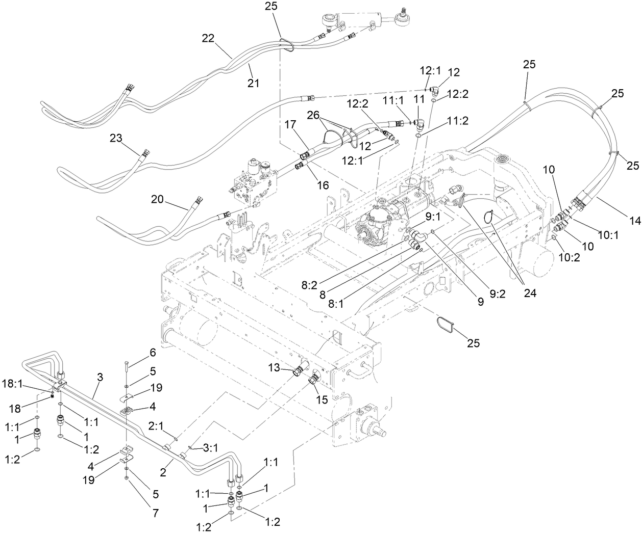 Traction and Steering Circuit Assembly