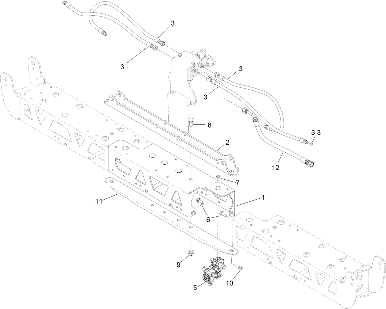 Center Boom Assembly