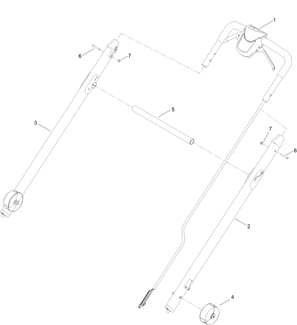 Handle Bar Control Assembly