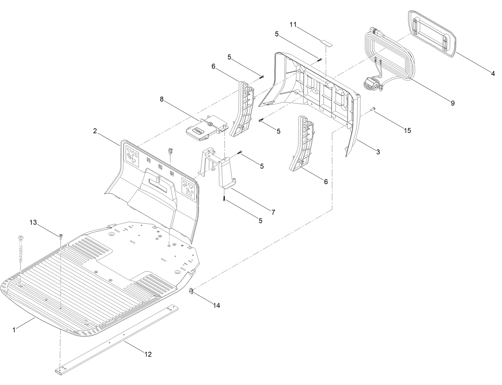 Charging Base Assembly No. 161-4847