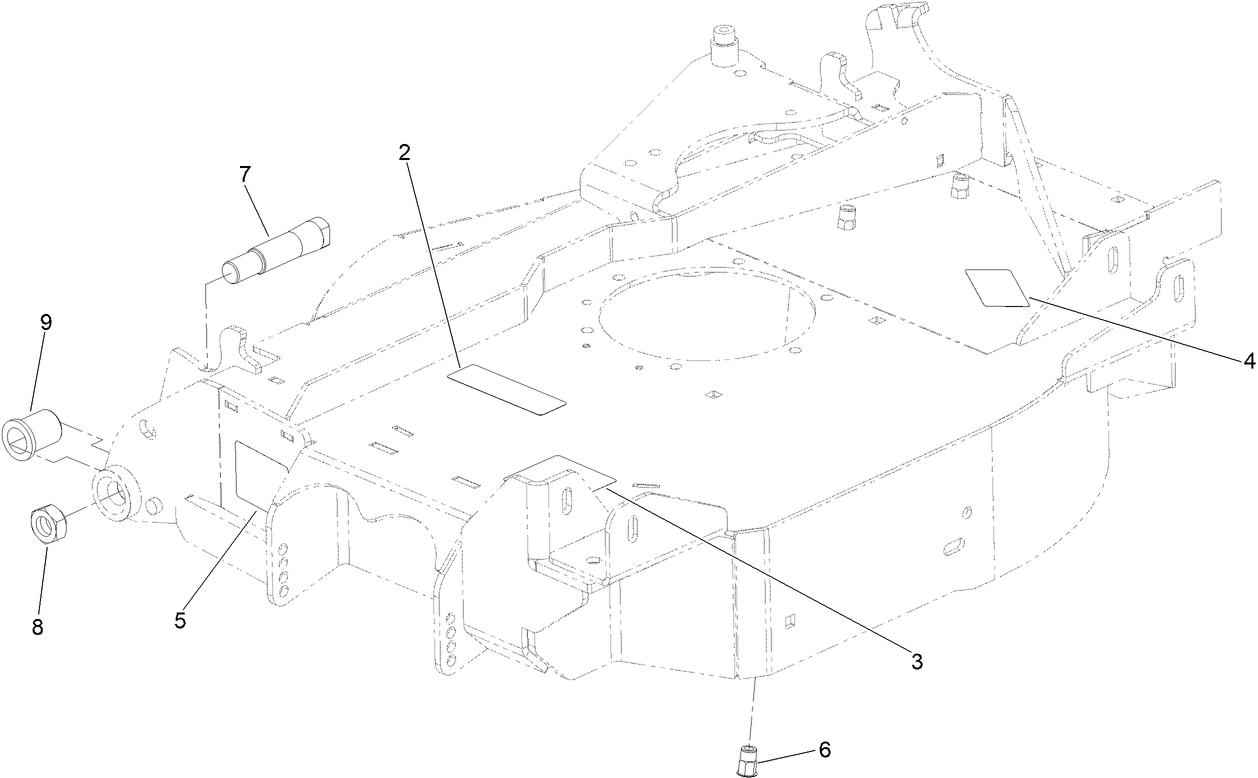 LH Wing Deck Decal Assembly No. 146-3903