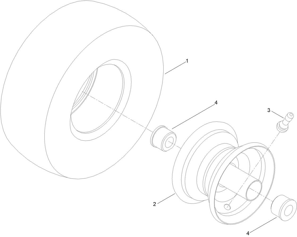 Wheel Assembly No. 145-4692