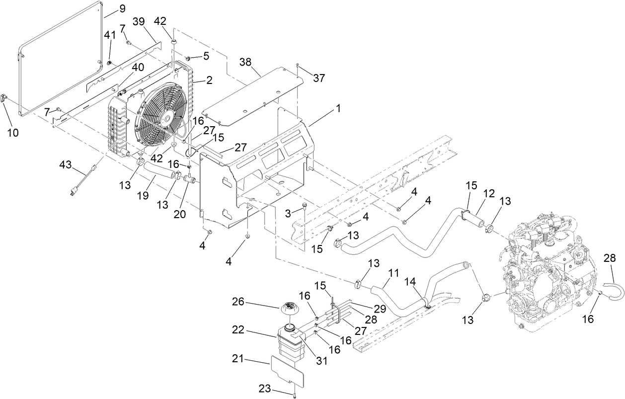 Cooling System Assembly
