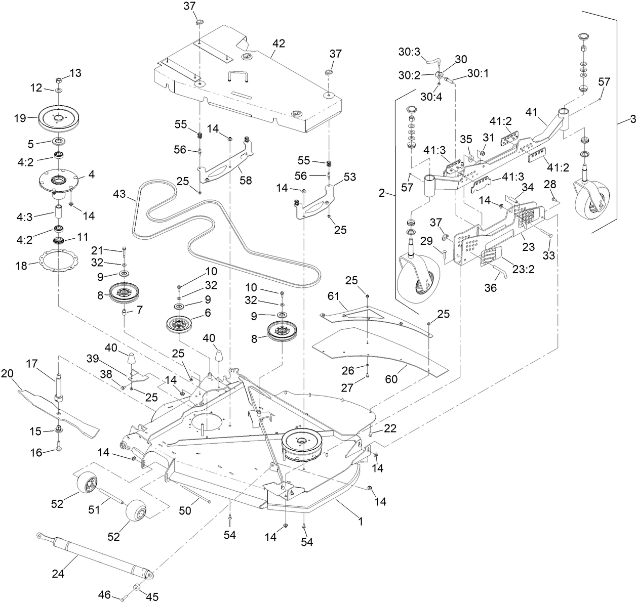 LH Wing Deck Assembly