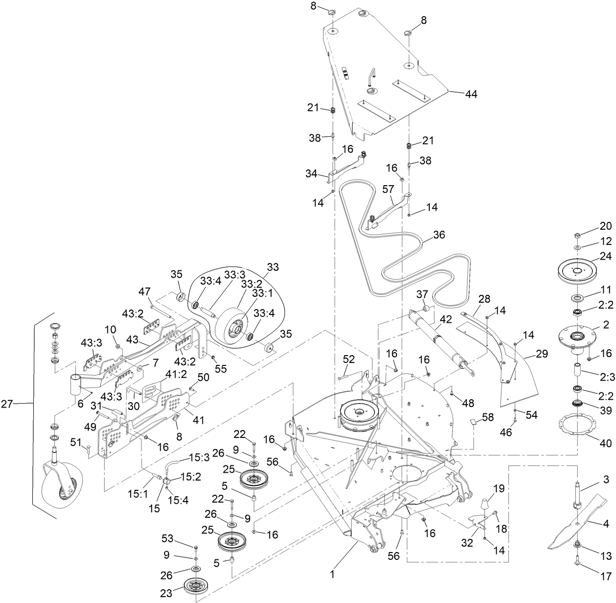 RH Wing Deck Assembly