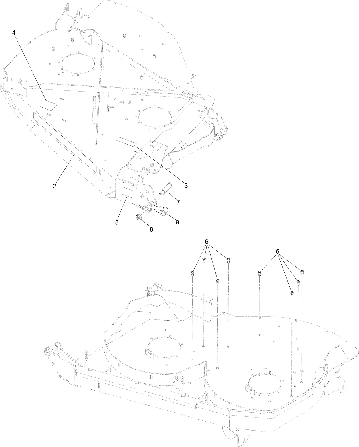 RH Wing Deck Decal Assembly No. 146-3910