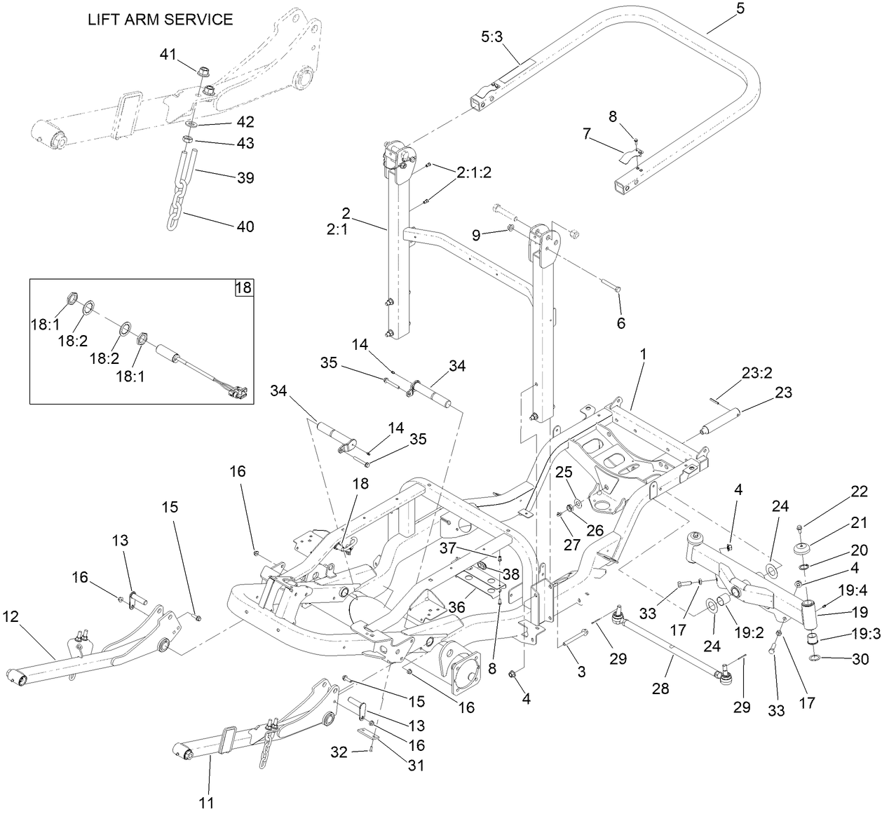 Frame and Roll-Over Protection System Assembly