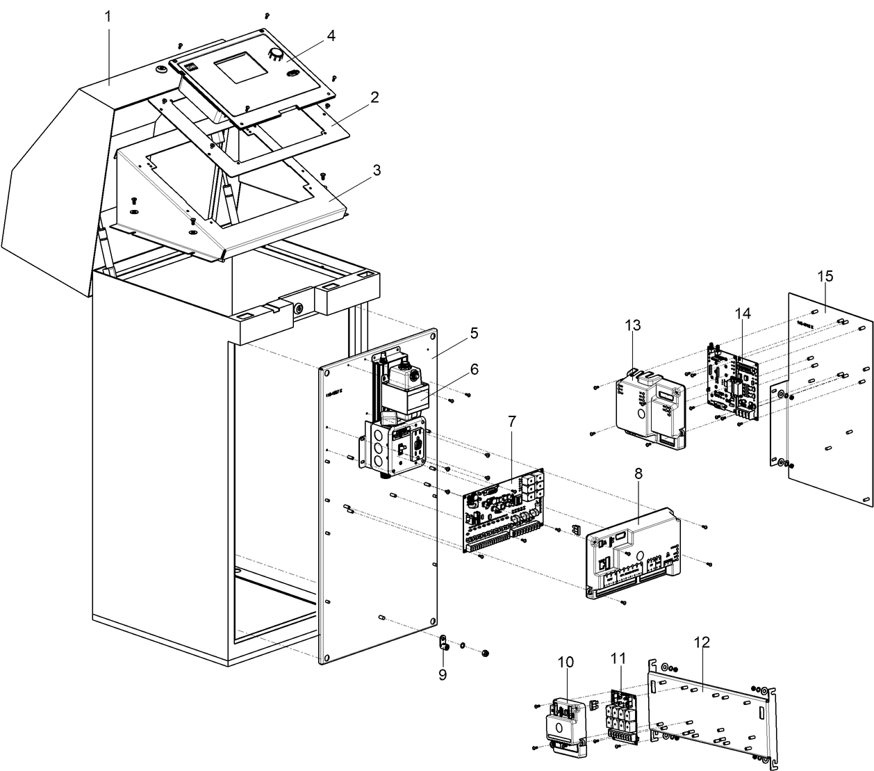 DXi Large Metal Pedestal Controller