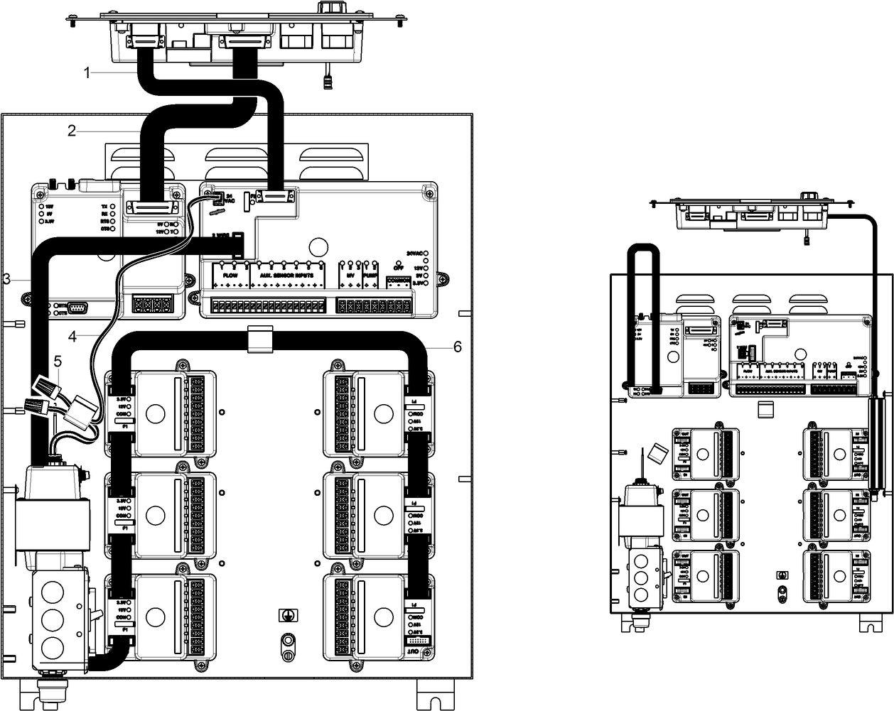 DXi Wall Mount Wiring