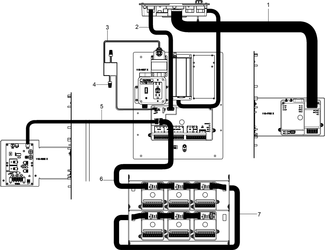 DXi Metal Pedestal Wiring