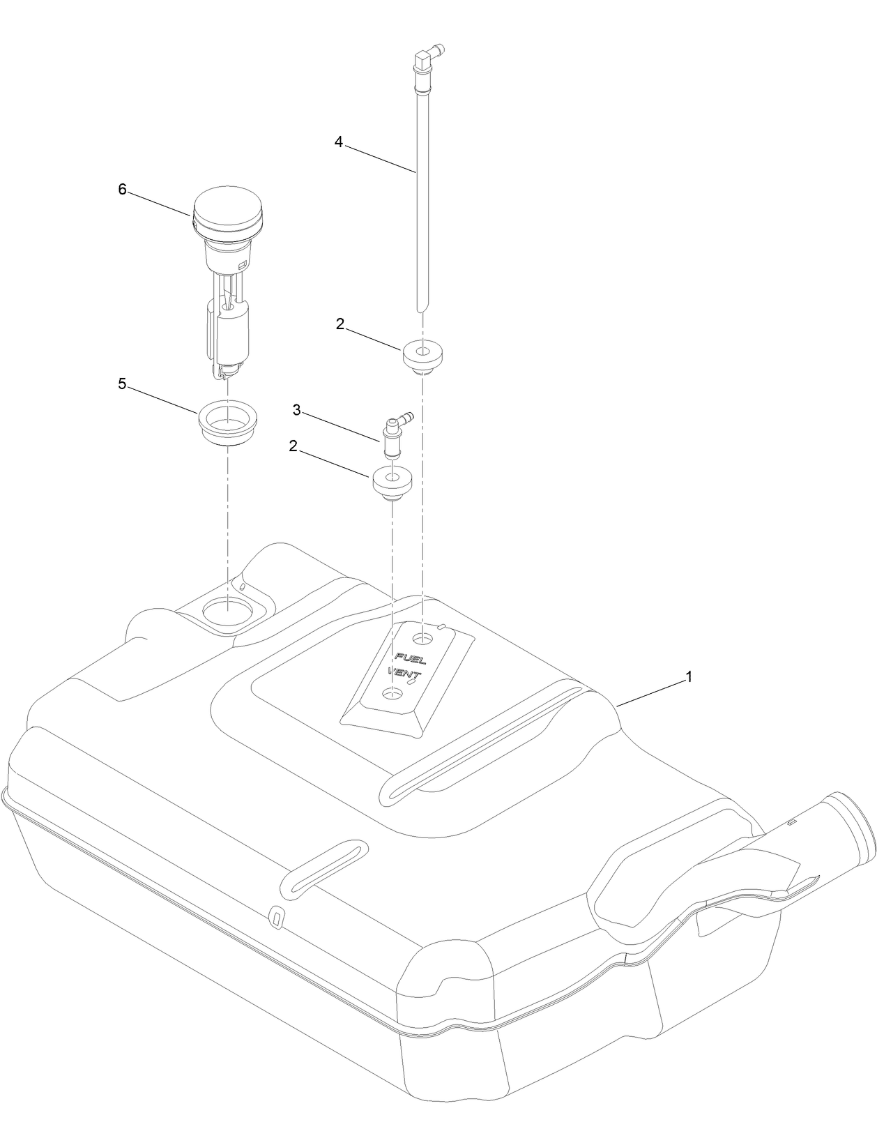 Fuel Tank Assembly No. 161-6589
