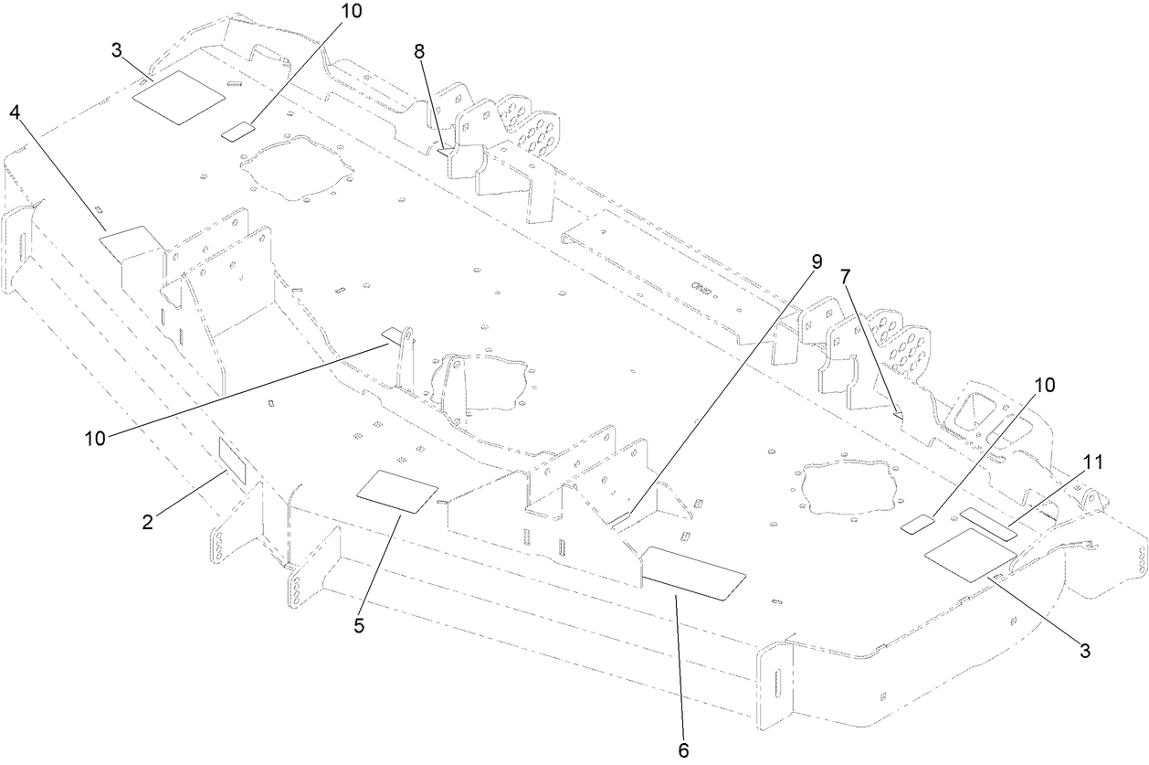 Deck Decal Assembly No. 161-0841
