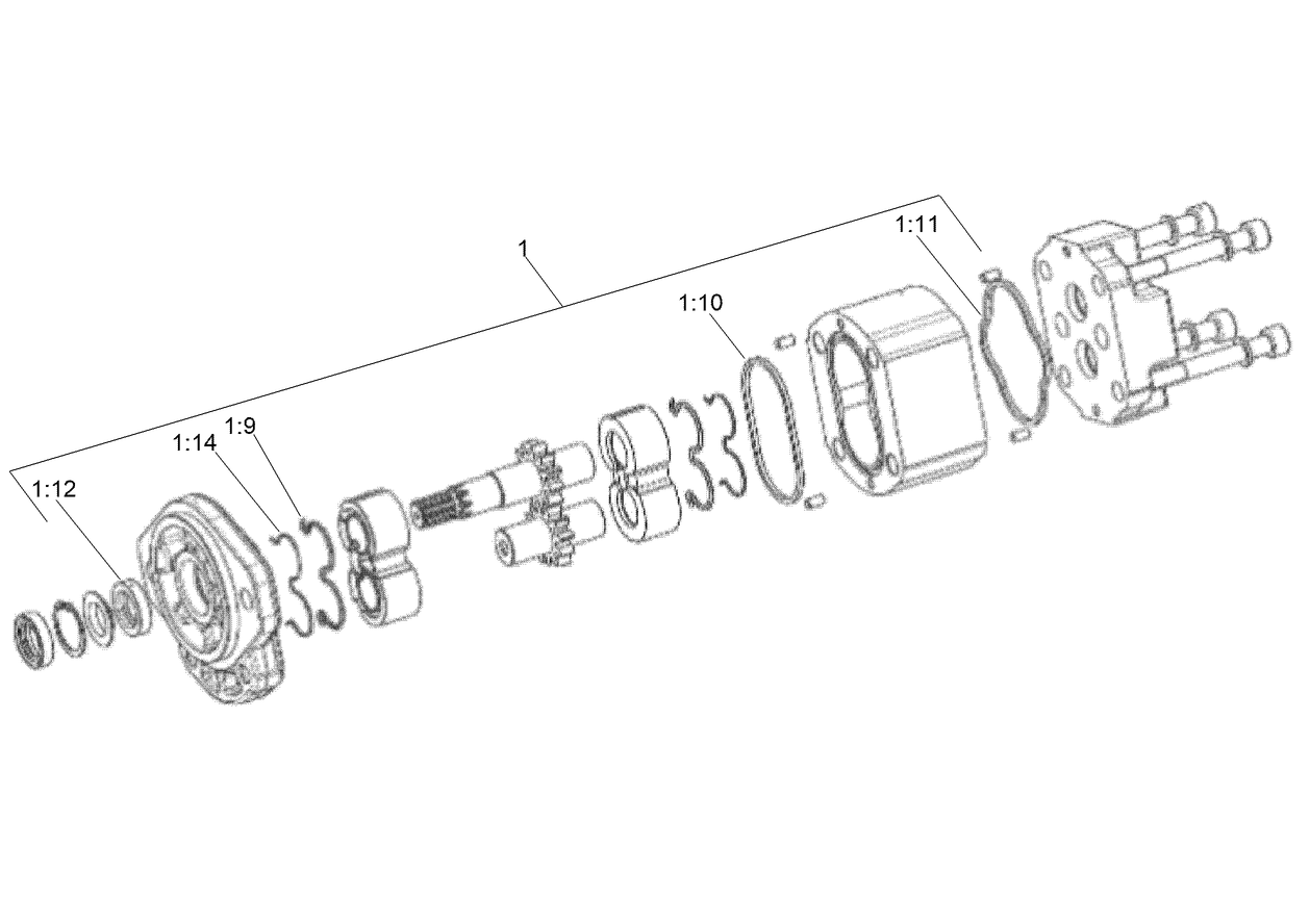 Gear Pump Assembly No. 147-5115