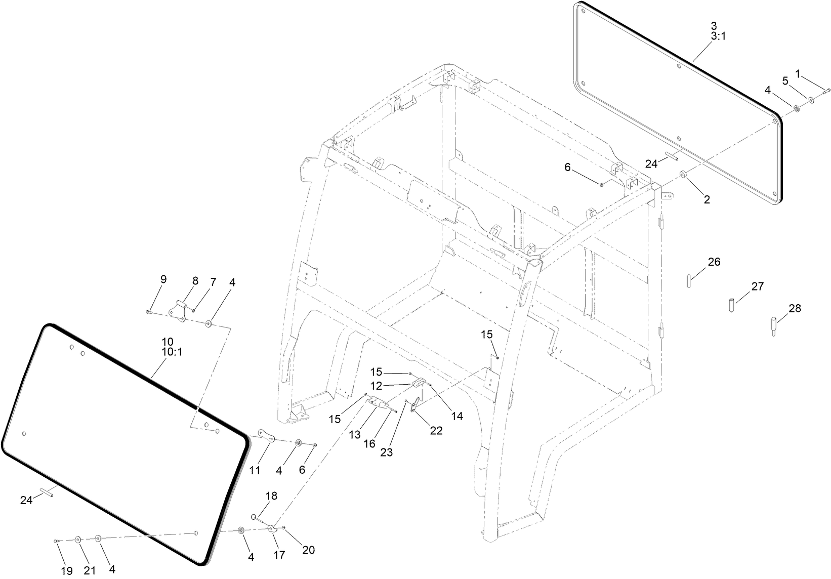 Window and Latch Assembly