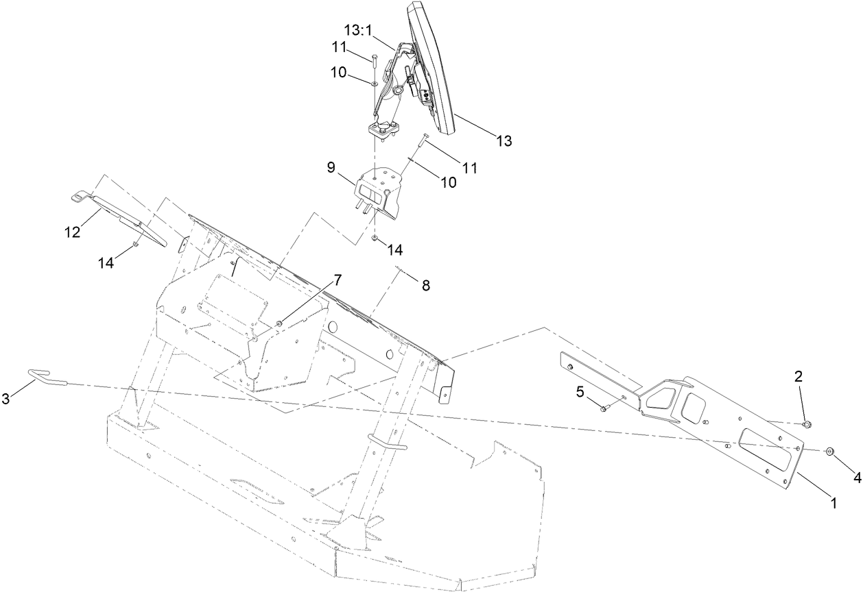 Control Console and Manifold Mount Assembly