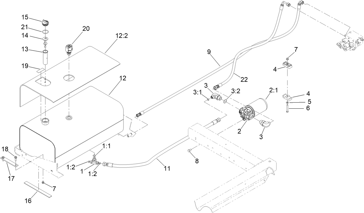 Hydraulic Tank Assembly