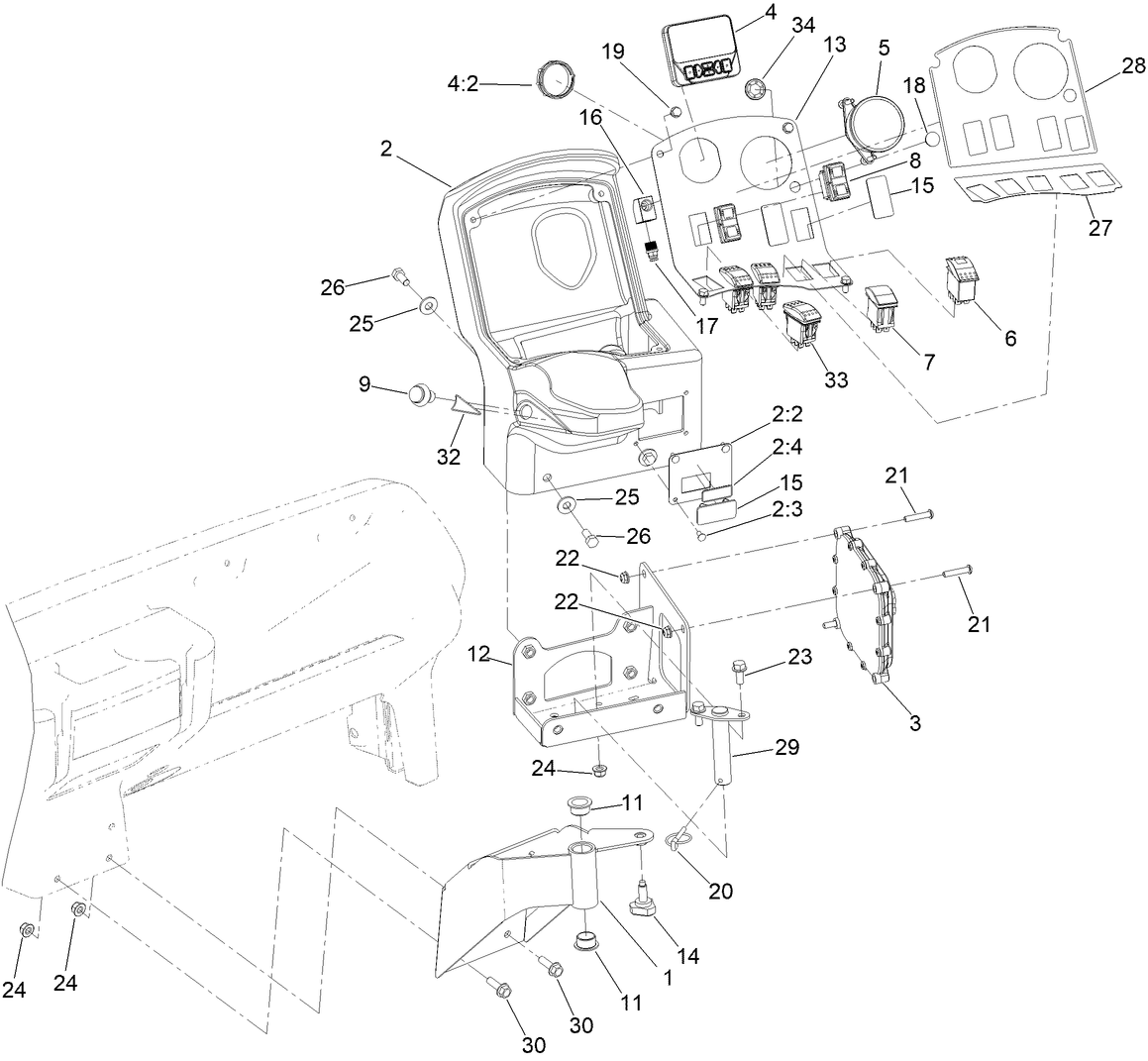 Control Console Assembly