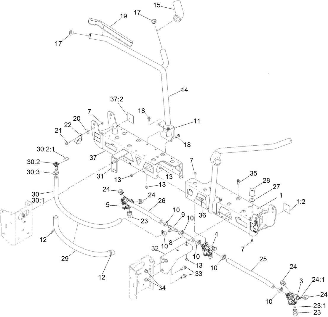 Center Boom Assembly