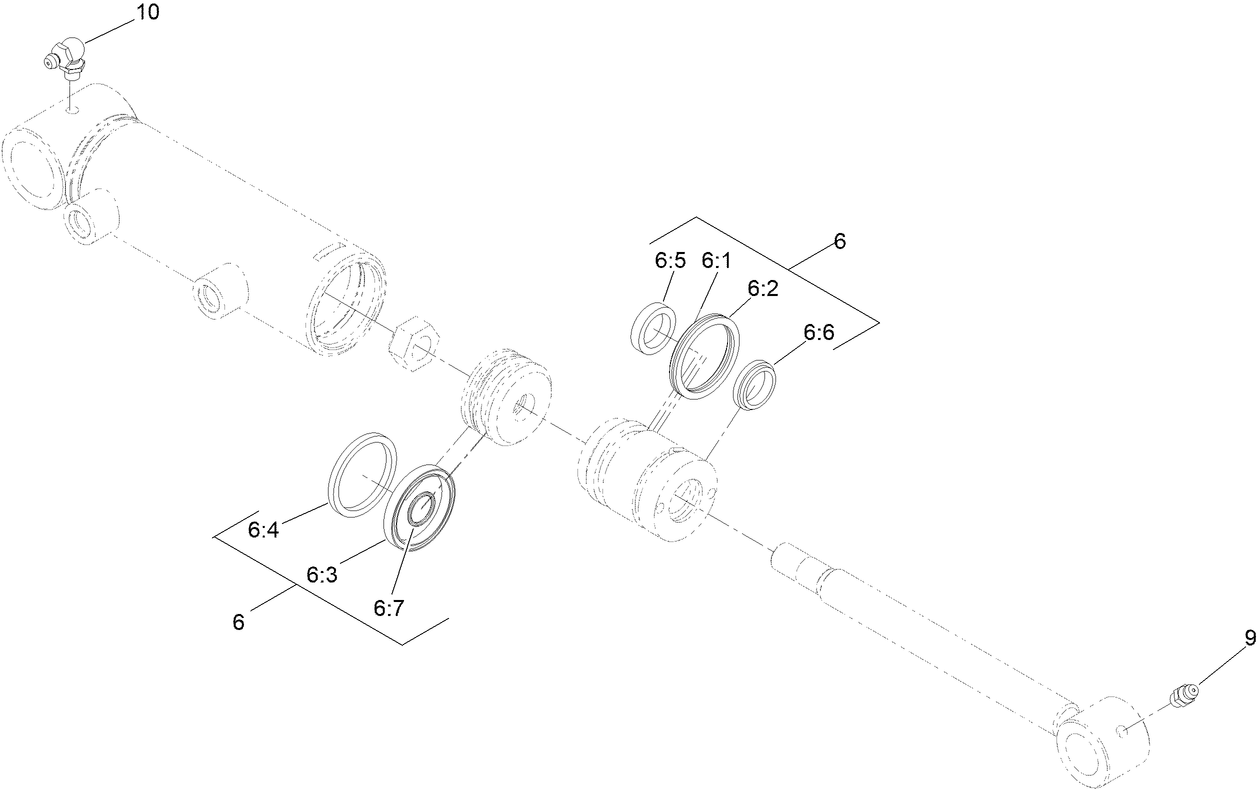 Hydraulic Cylinder Assembly No. 163-3530