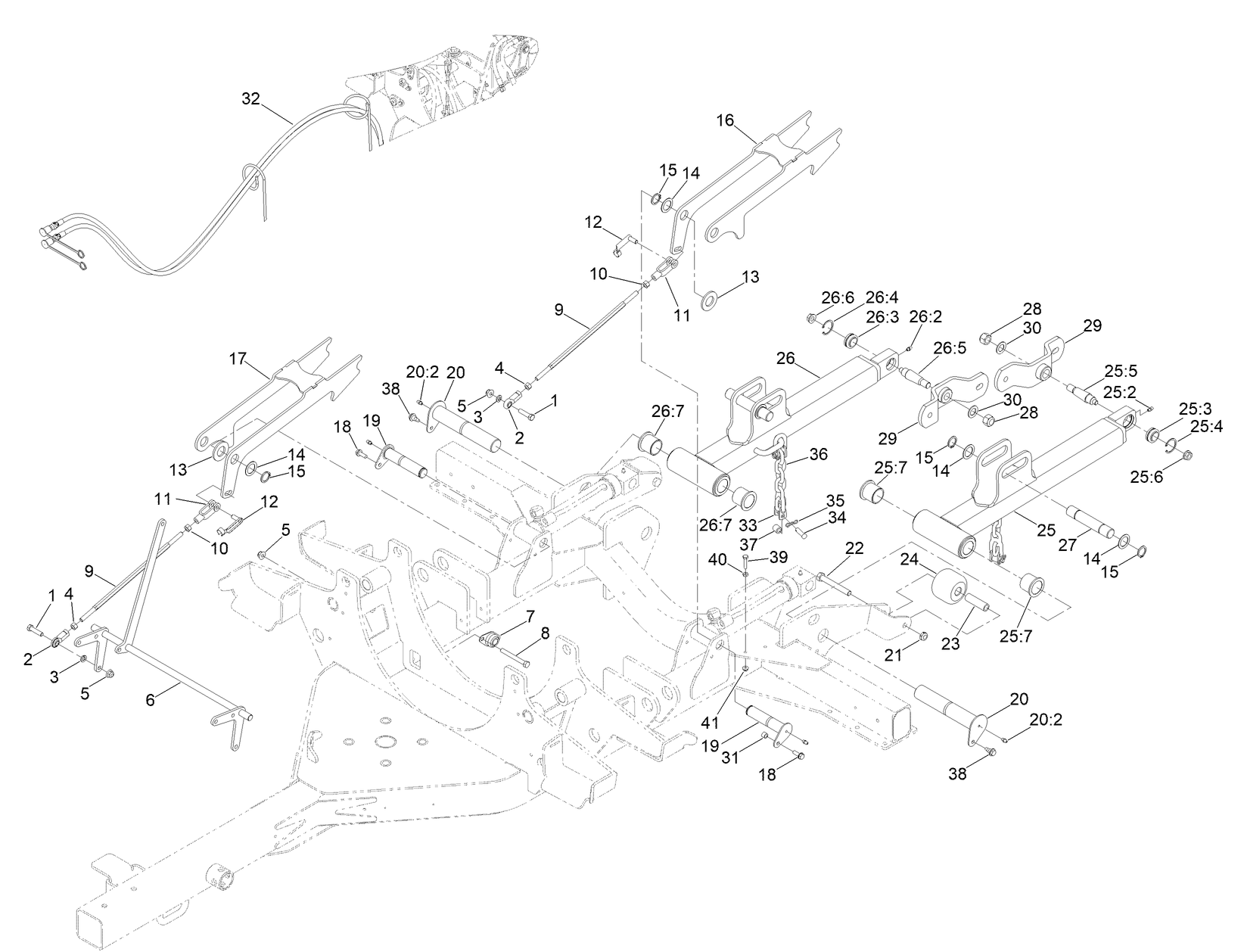 Lift Arm Assembly No. 1