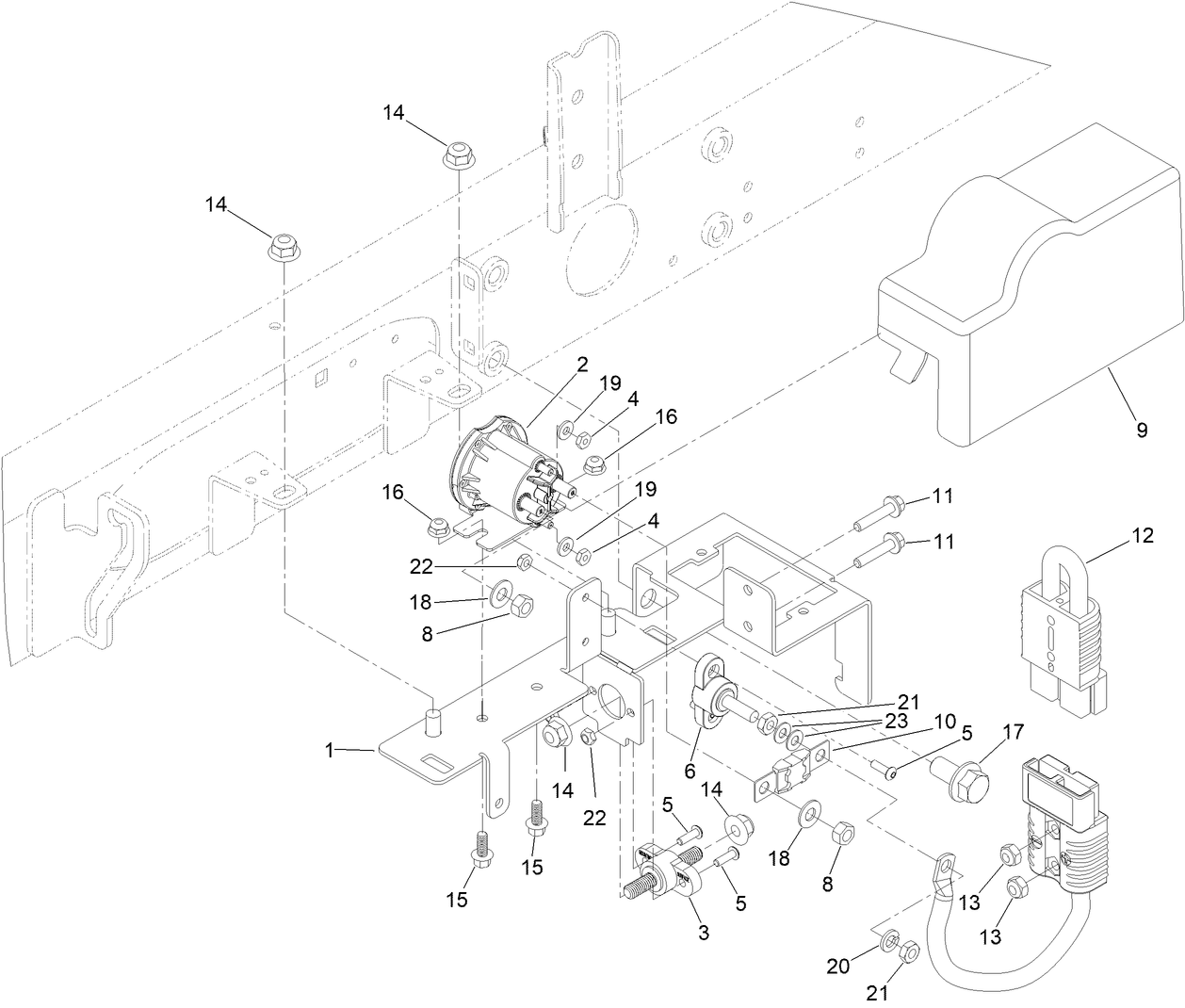 48 Volt Contactor Assembly
