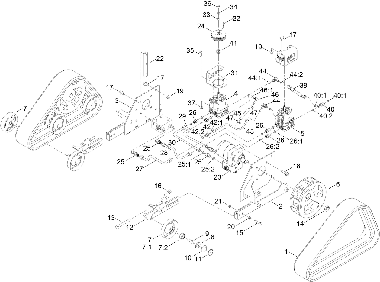 Track and Drive Assembly