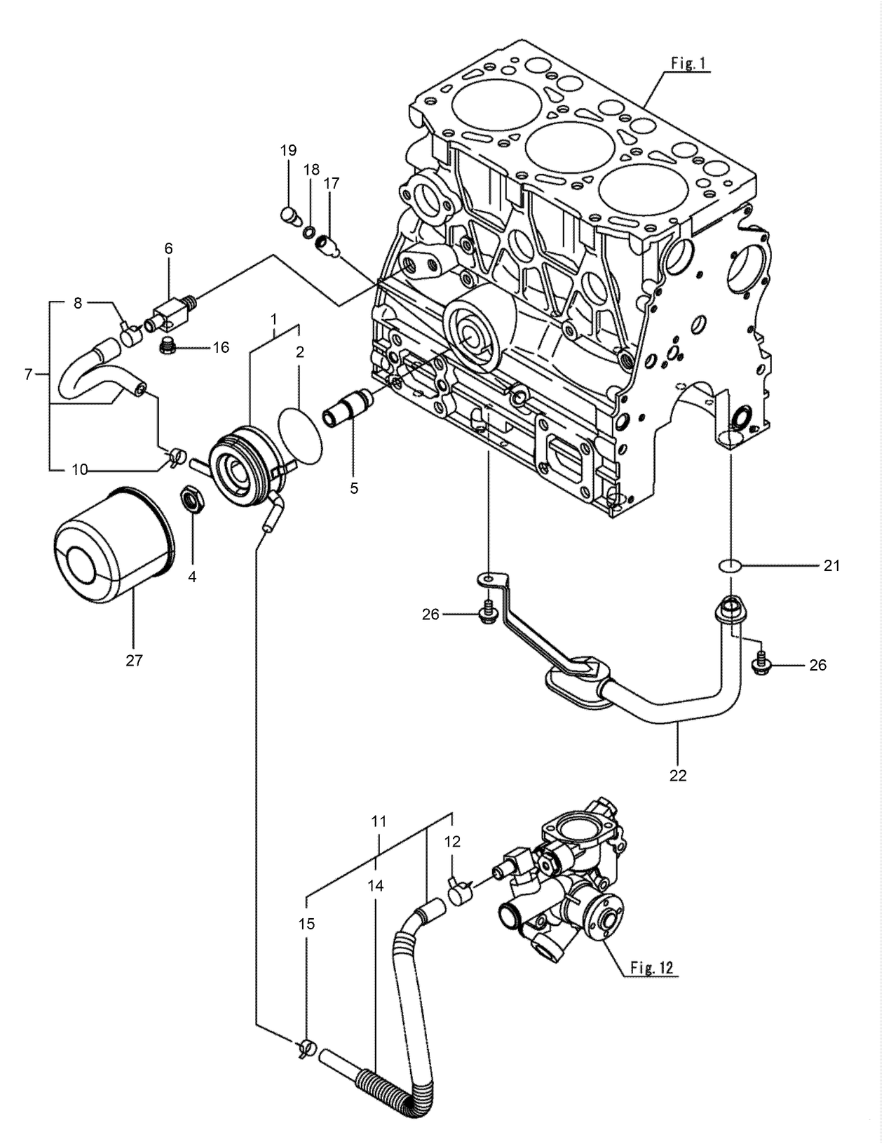 Lube Oil System Assembly