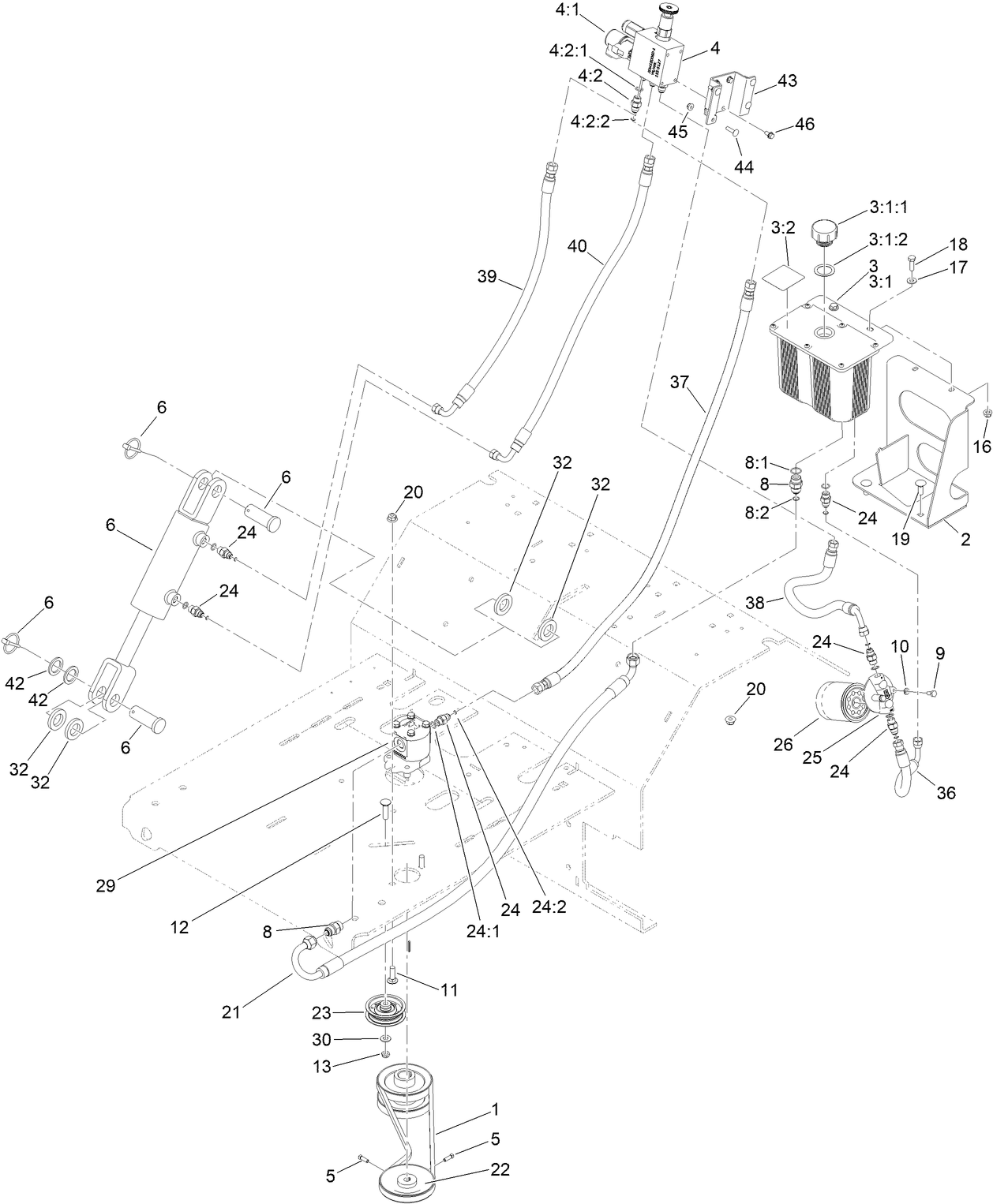 Auxiliary Hydraulic Assembly