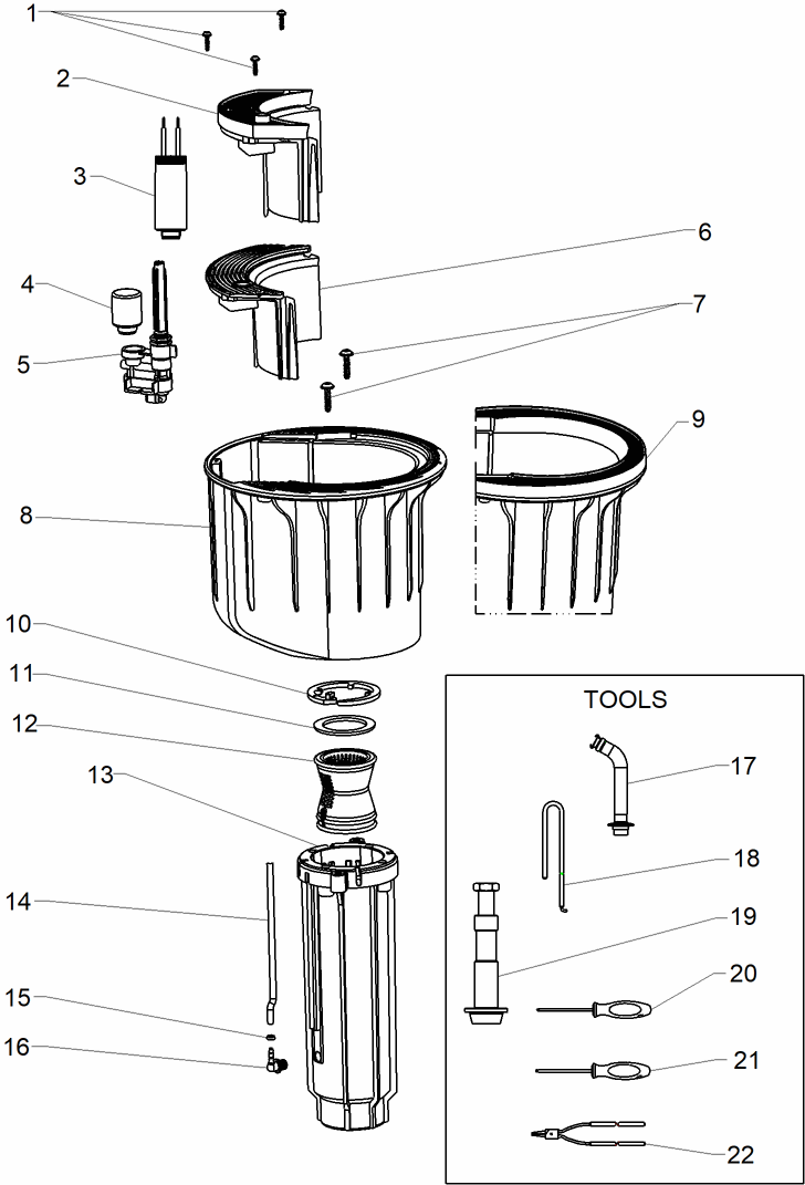 TS120 and TS121 Impact Rotors Body