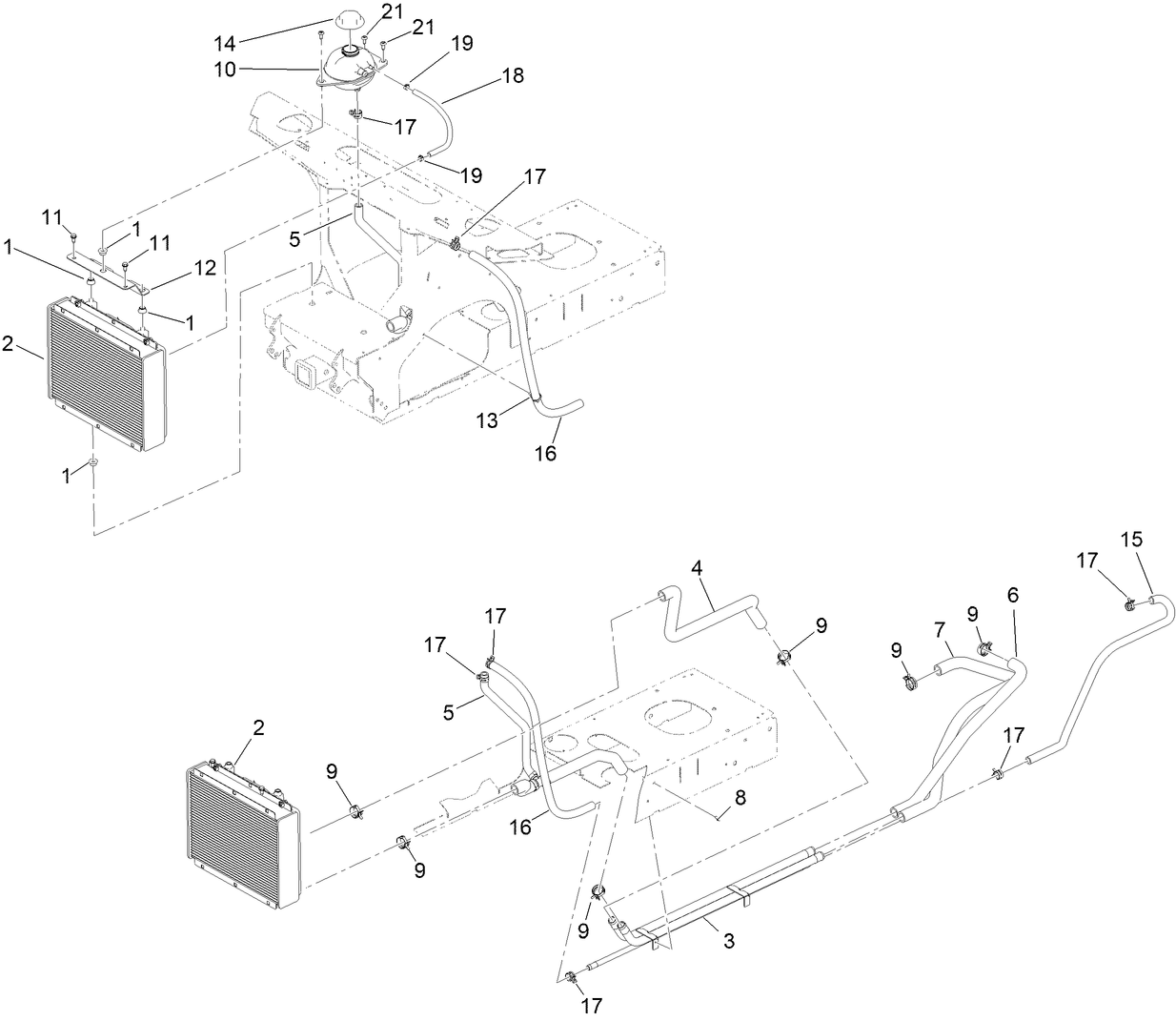 Cooling System Assembly