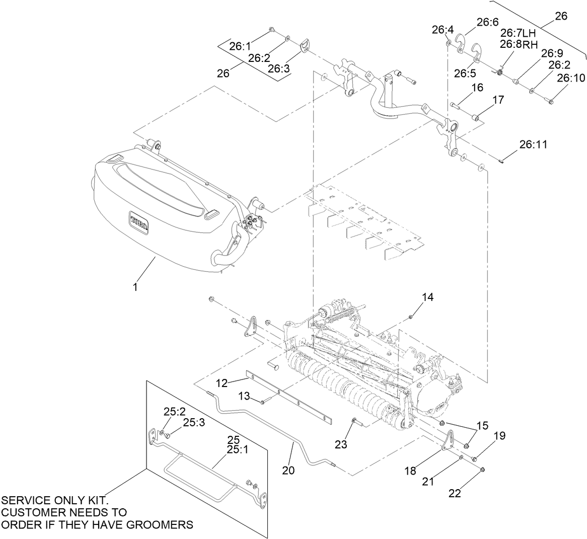 Grass Basket Assembly