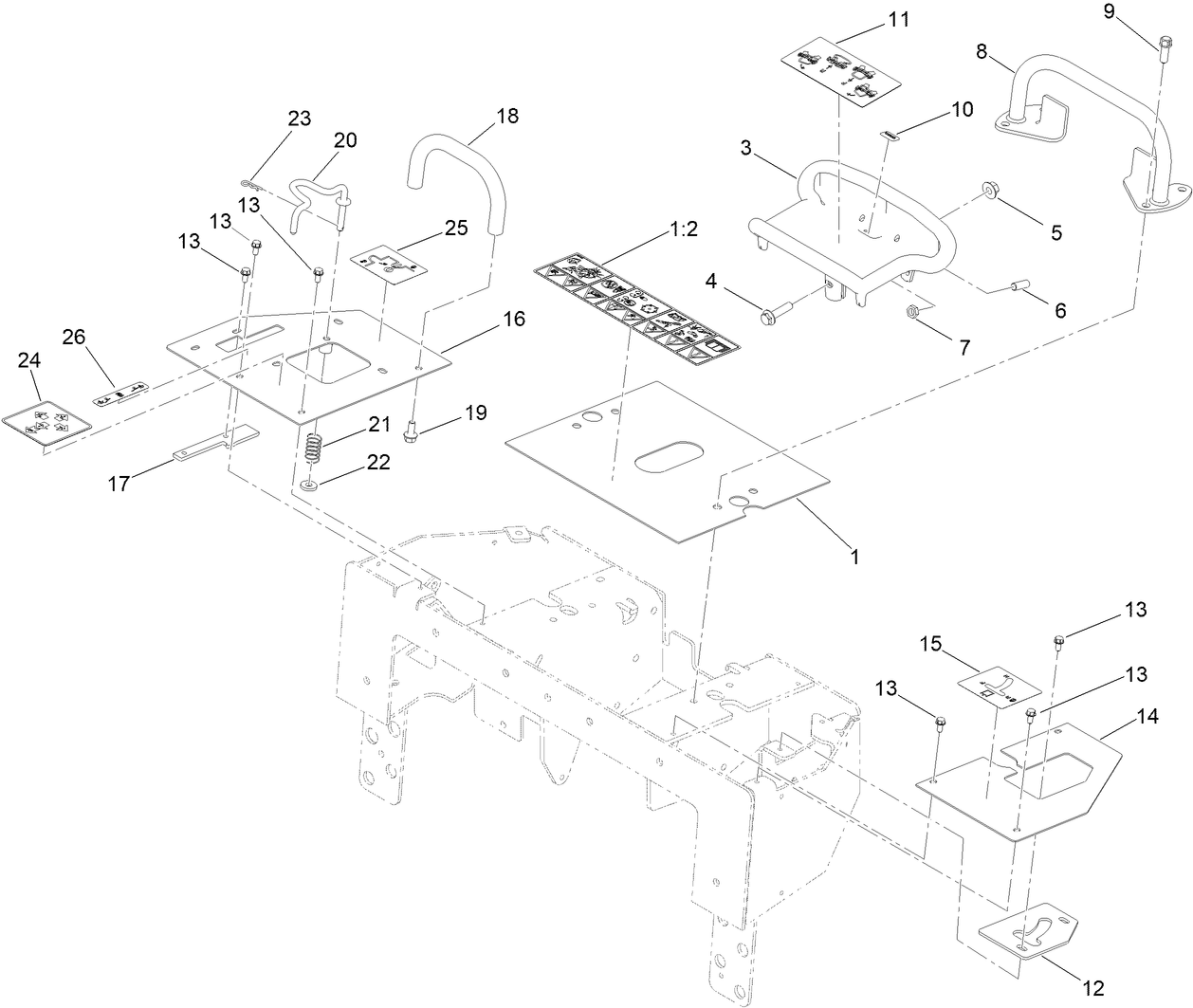 Control Handle and Reference Bar Assembly