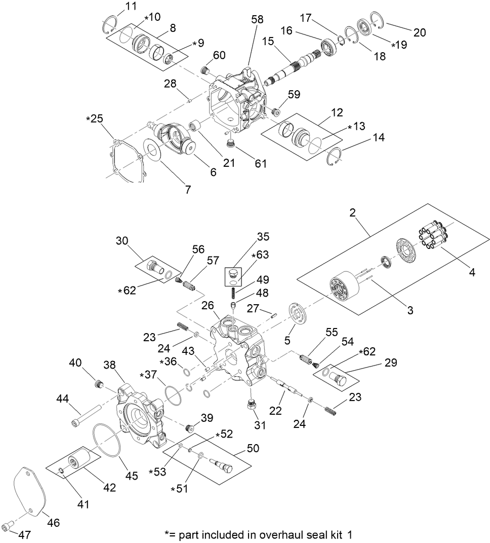 Hydraulic Pump Assembly No. 139-6474