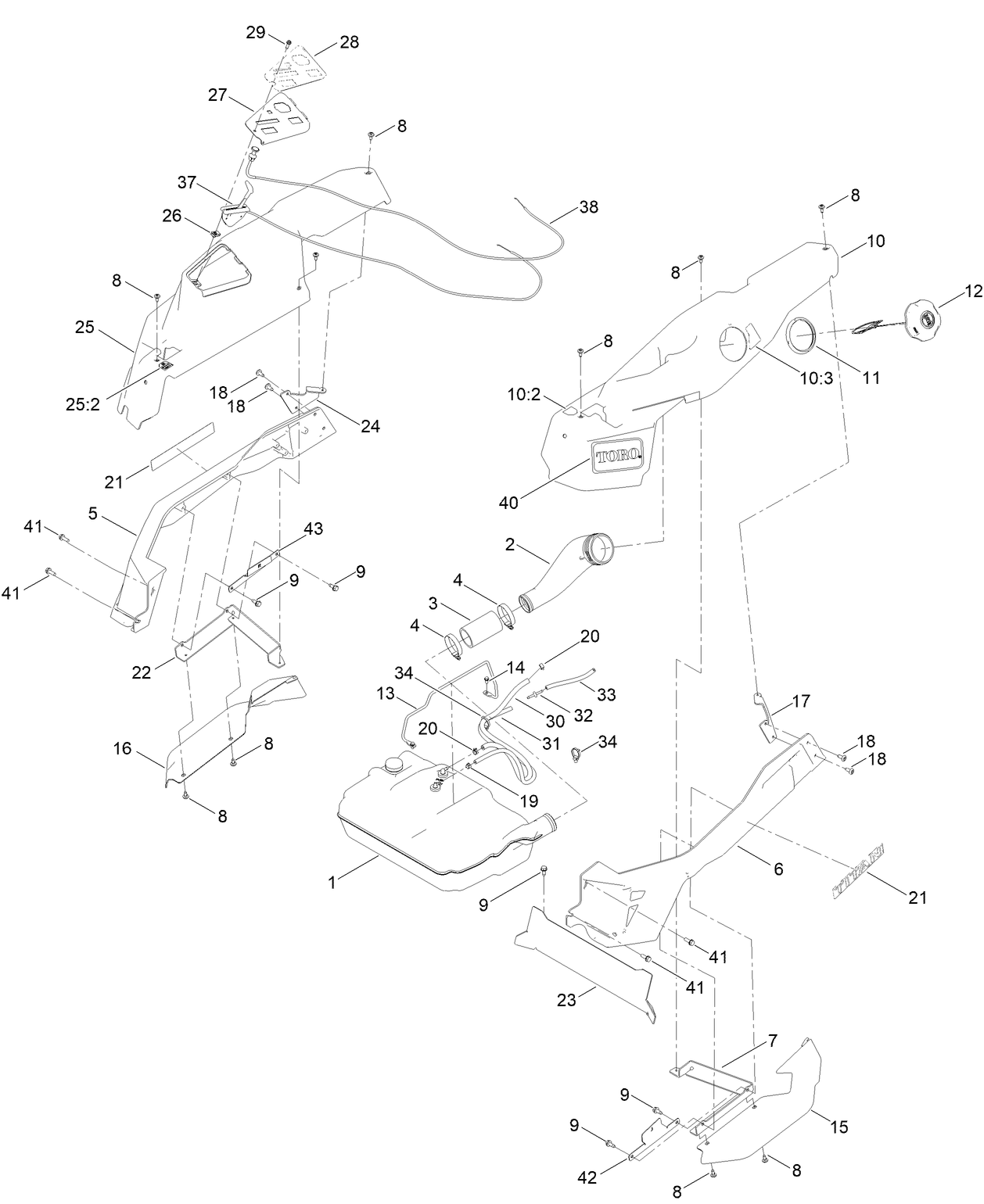 Styling Pod Assembly