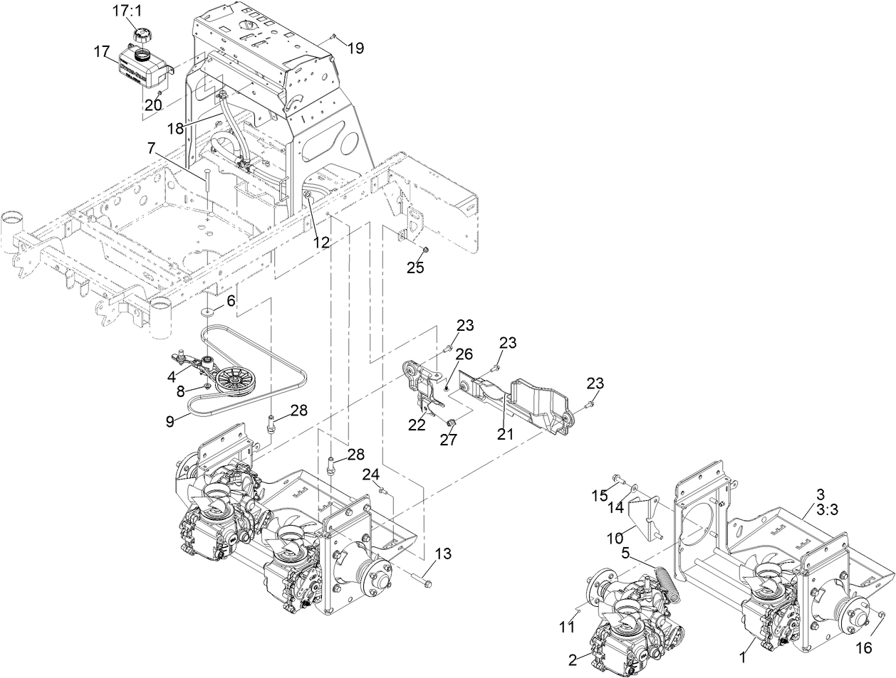 Hydraulic Transmission Assembly
