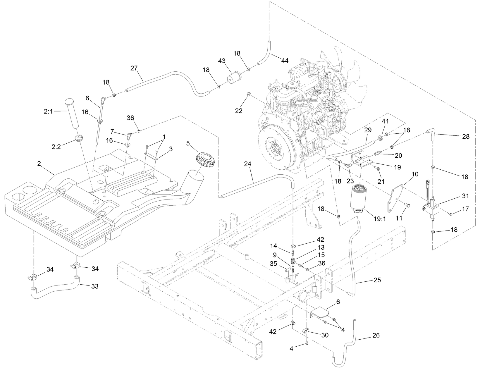 Fuel System Assembly