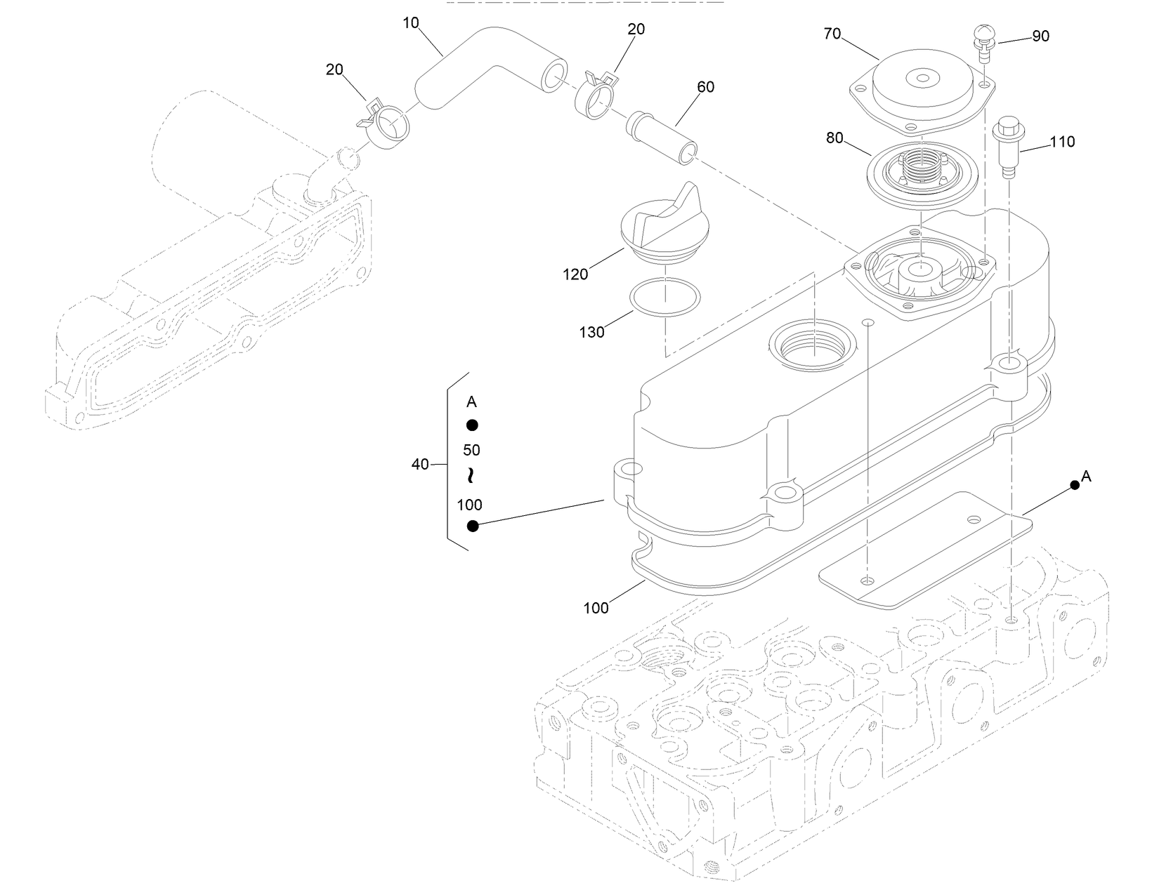 Cylinder Head Cover Assembly
