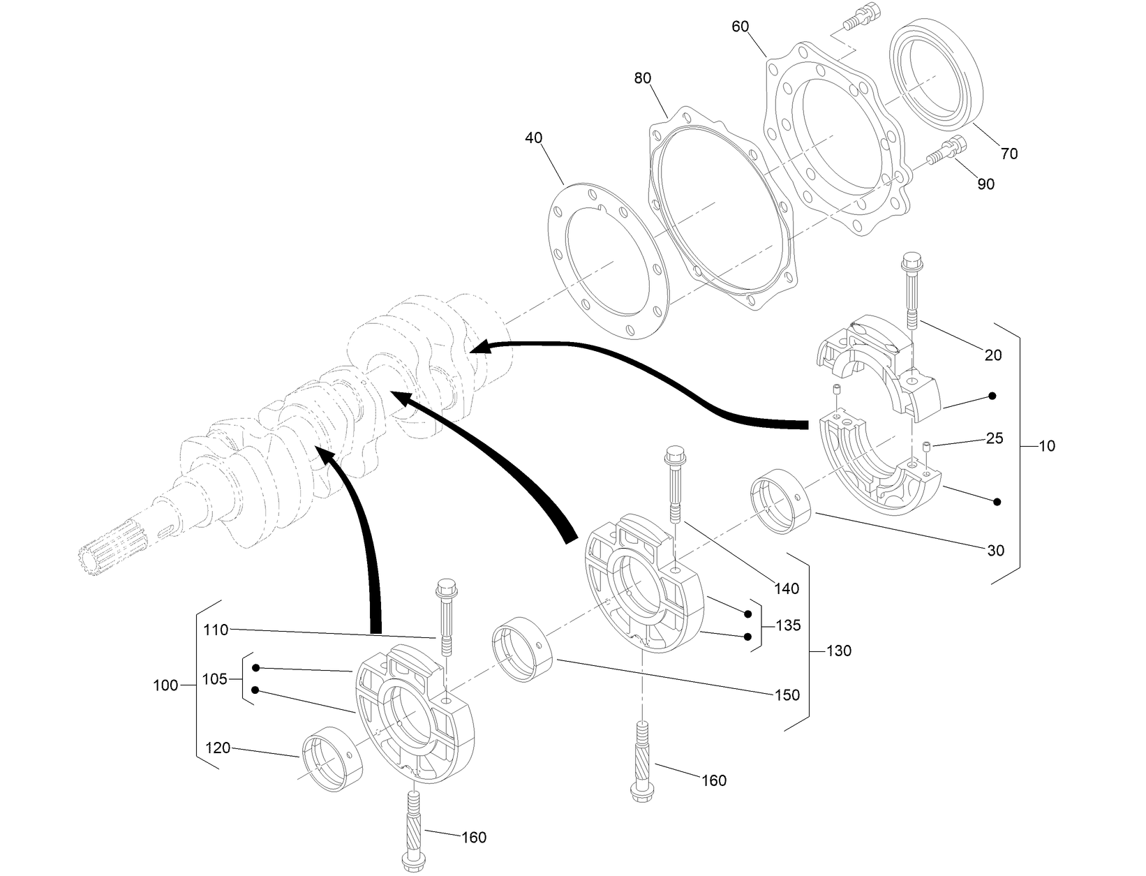 Main Bearing Case Assembly