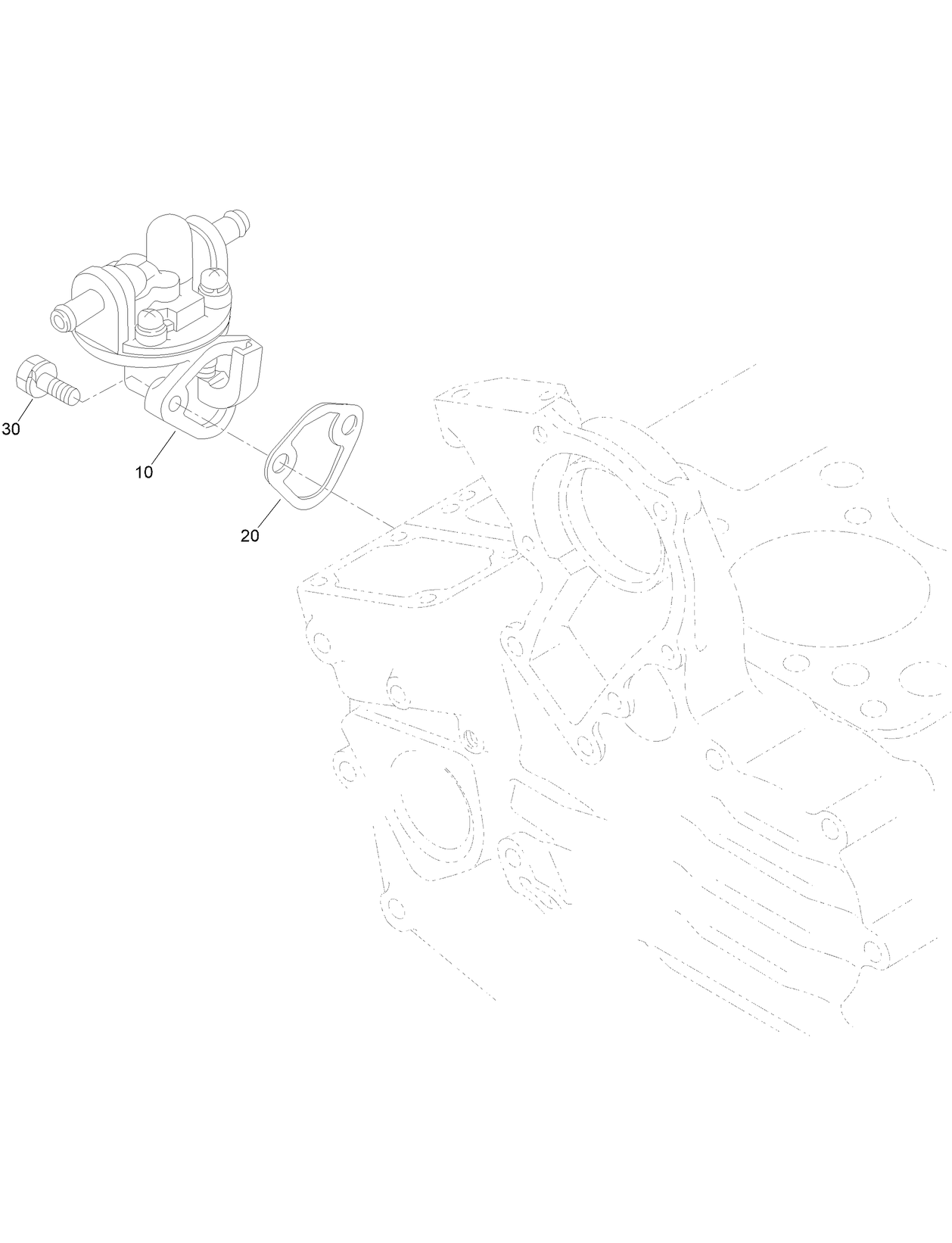 Mechanical Fuel Pump Assembly