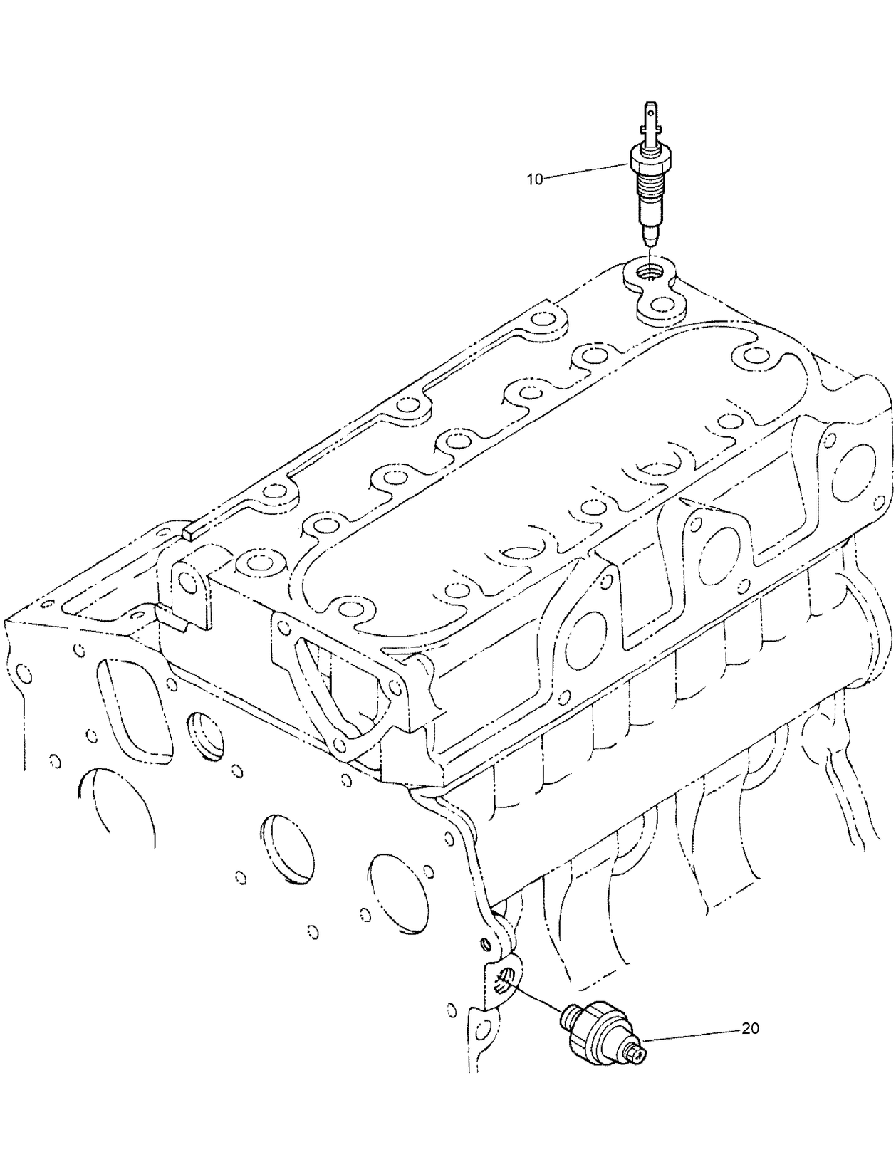 Oil Switch and Thermo Switch Assembly