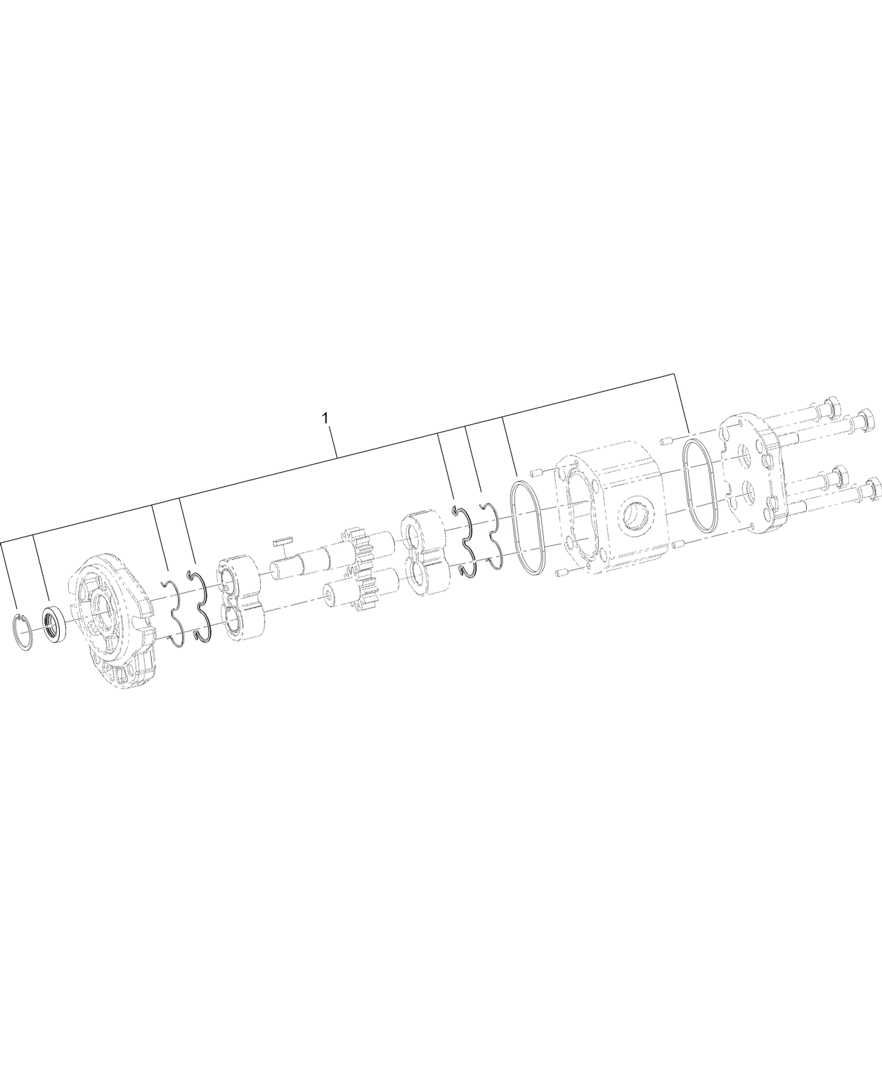 Hydraulic Pump Assembly No. 161-7161