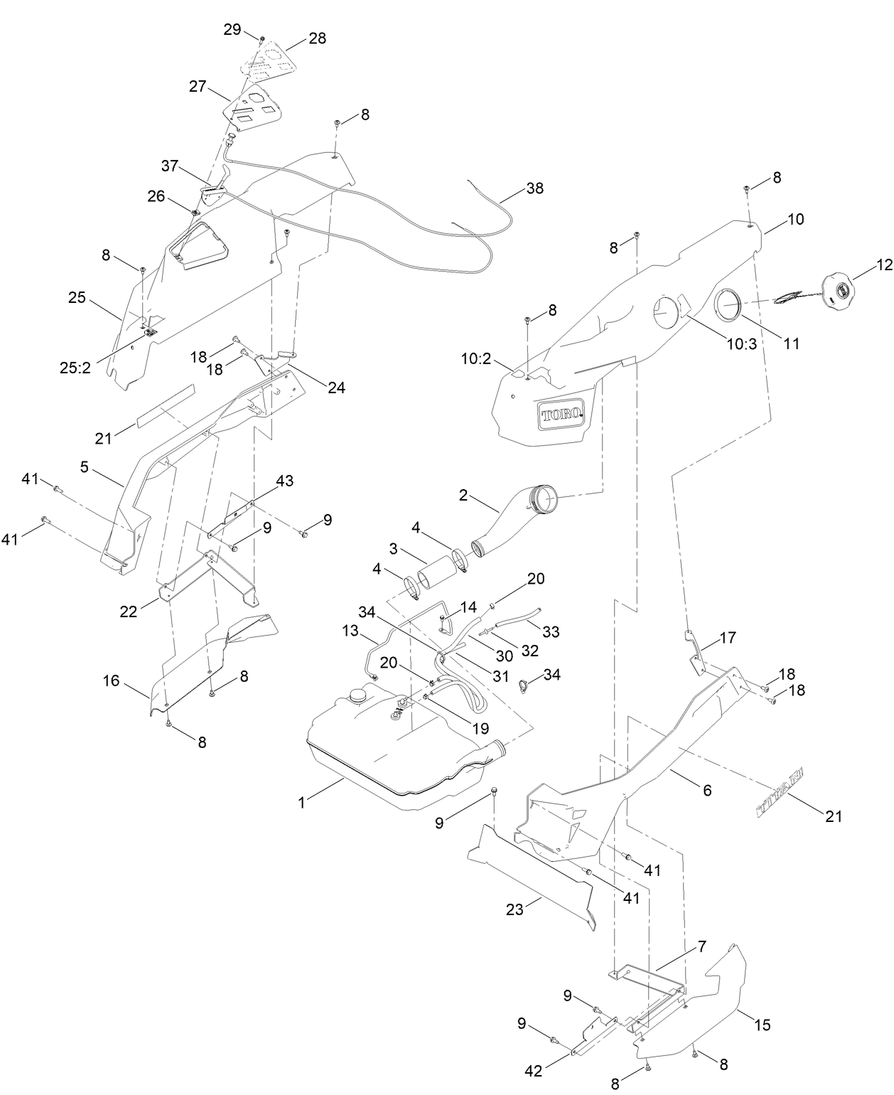 Styling Pod Assembly