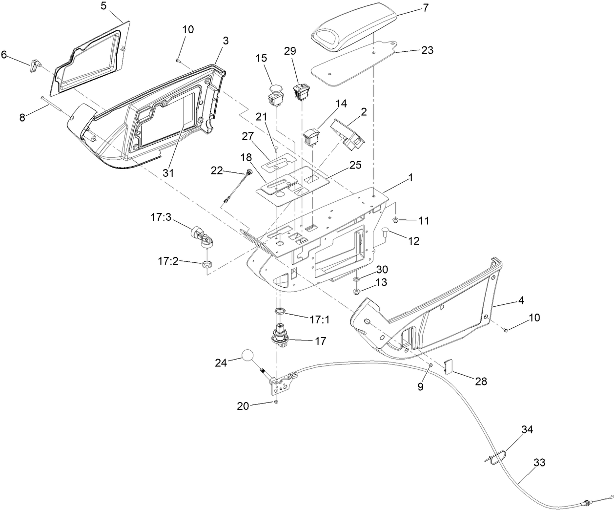 Control Console Assembly