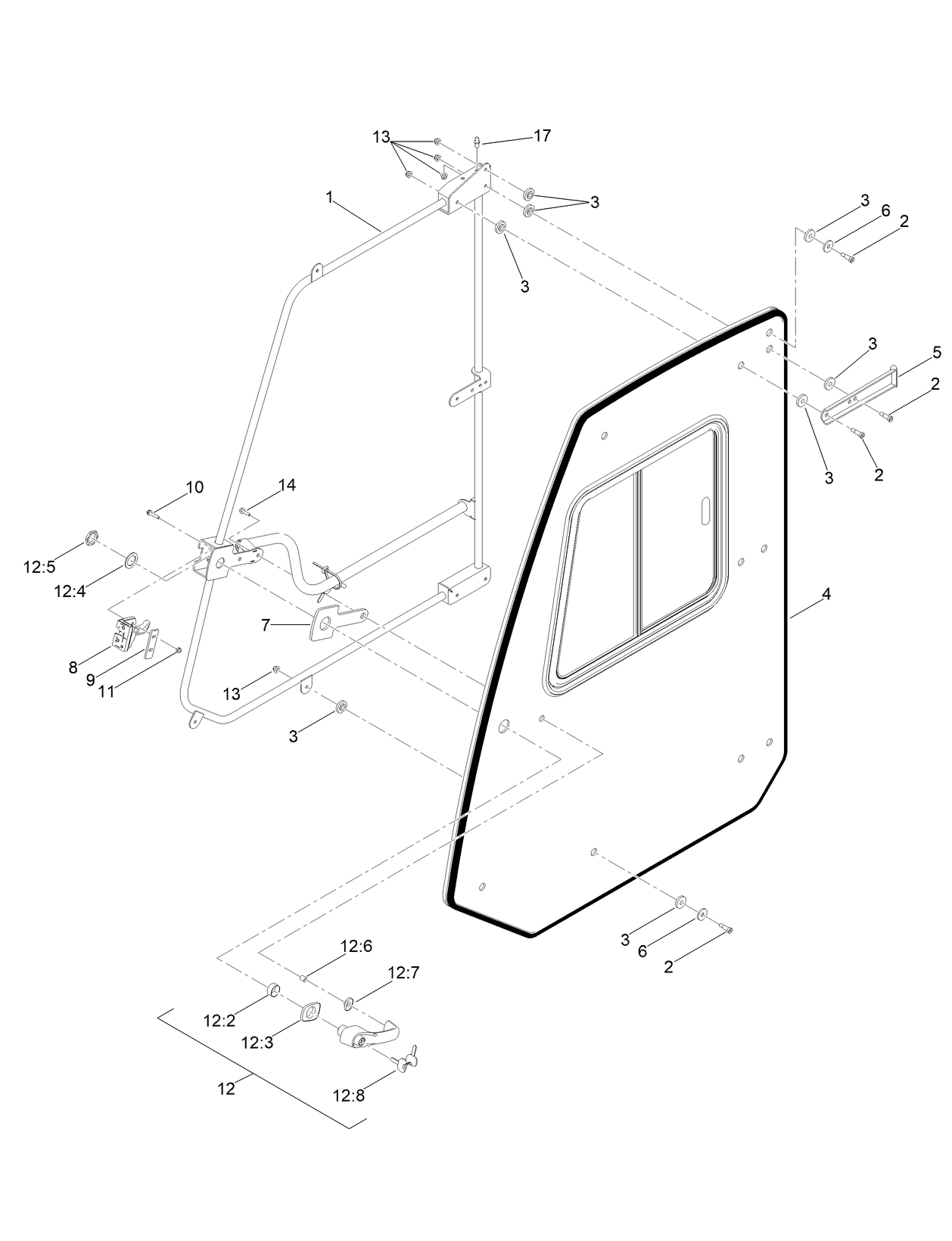 LH Door Assembly