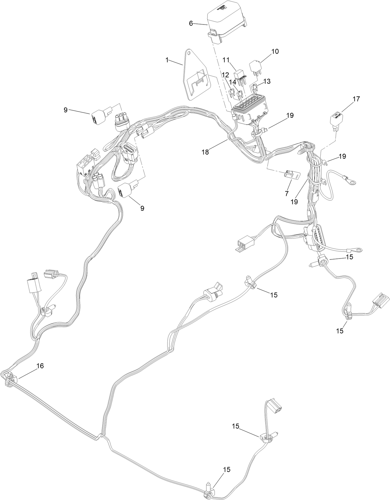 Main Harness Assembly No. 146-2456