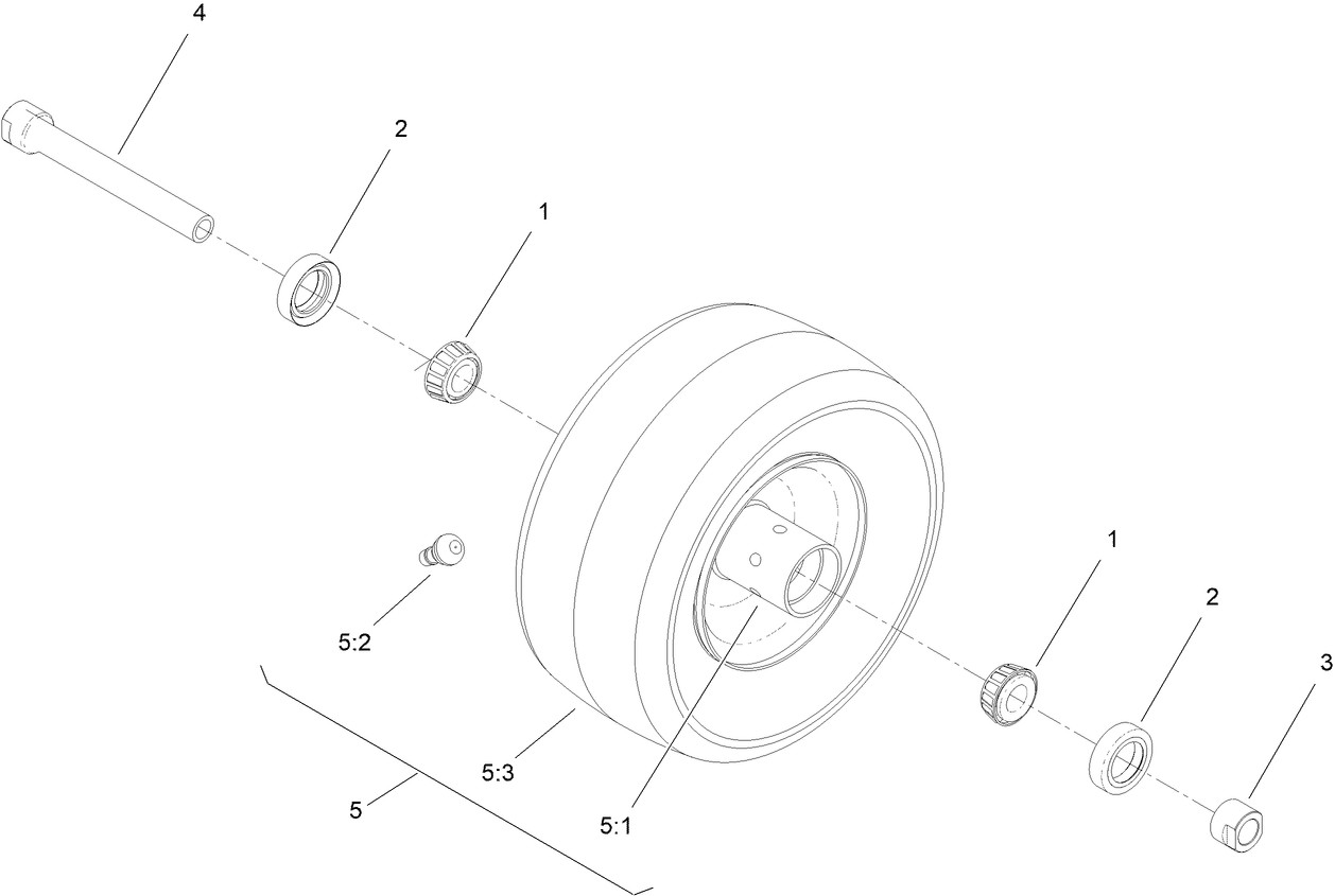 Wheel and Bearing Assembly