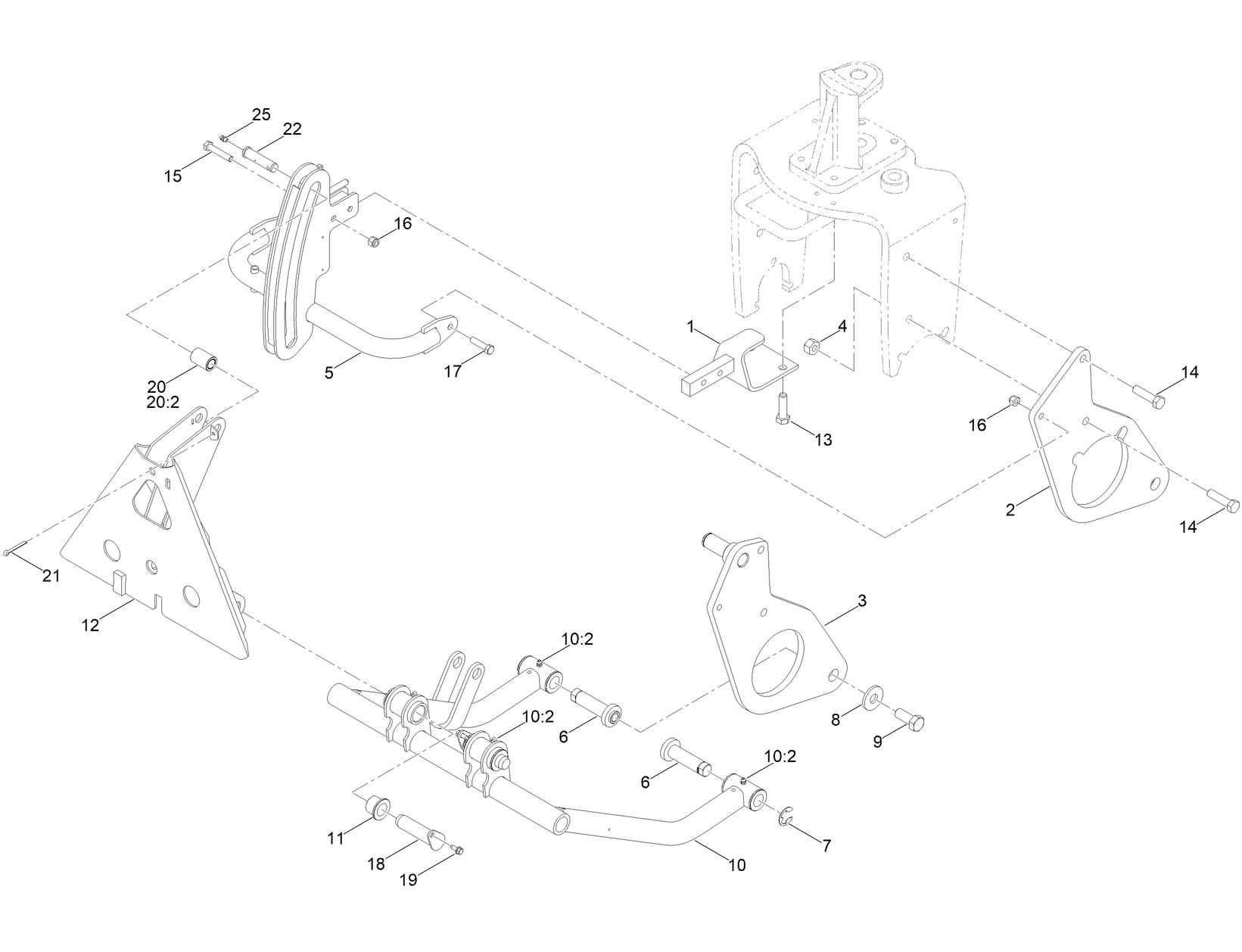 Front Lift Frame Assembly