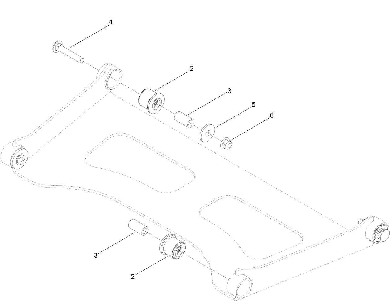 Deck Strut Assembly No. 161-6805