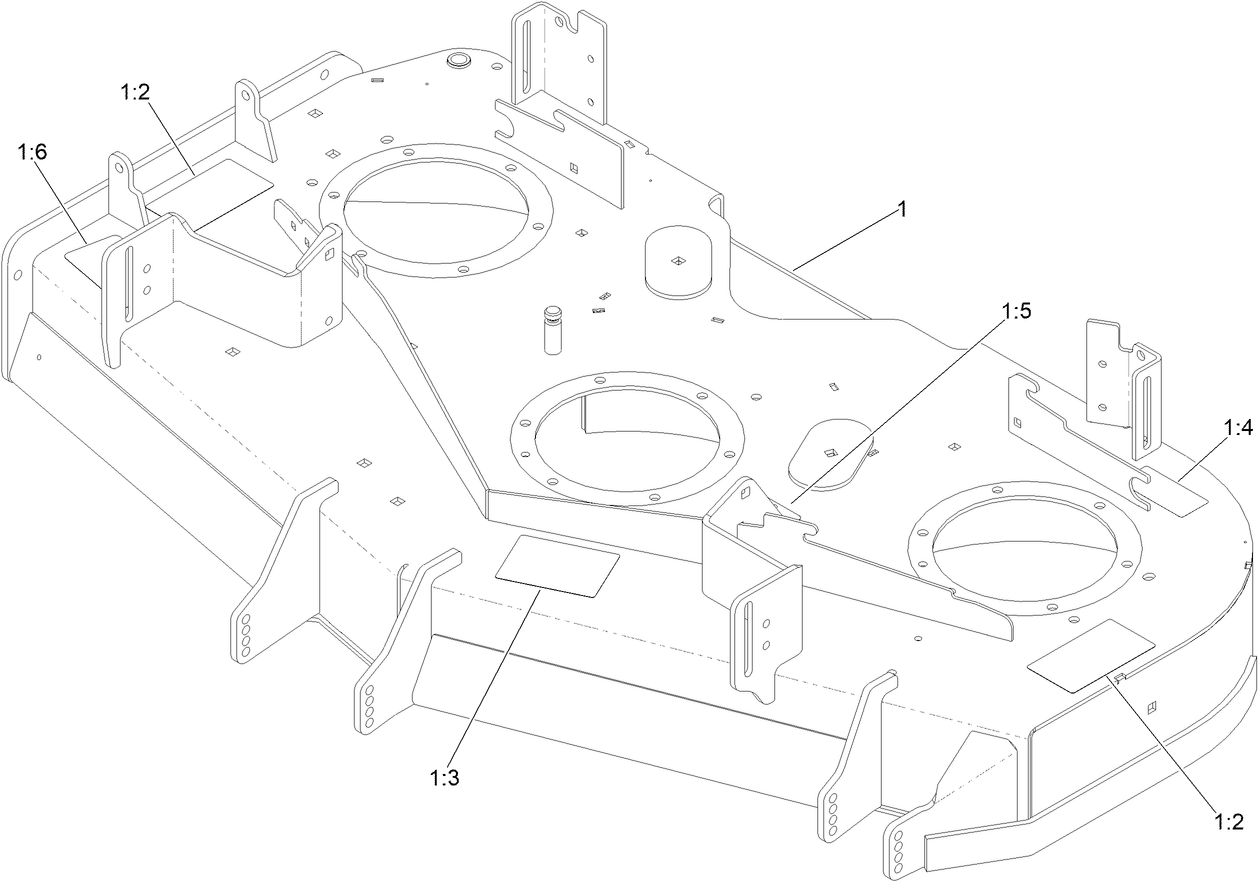 Deck Decal Assembly No. 163-4180SP